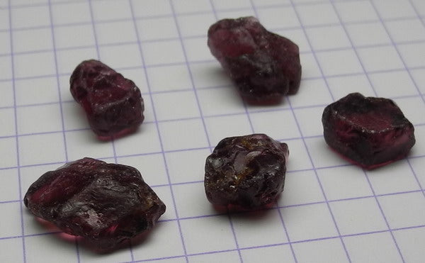 Rhodolite Garnet - 24.13ct - Hand Select Gem Rough - prettyrock.com