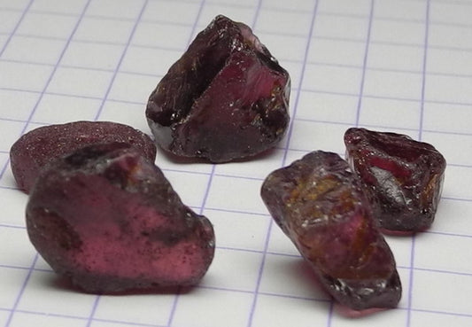 Rhodolite Garnet - 25.27ct - Hand Select Gem Rough - prettyrock.com