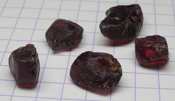 Rhodolite Garnet - 27.69ct - Hand Select Gem Rough - prettyrock.com