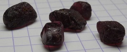 Rhodolite Garnet - 24.77ct - Hand Select Gem Rough - prettyrock.com
