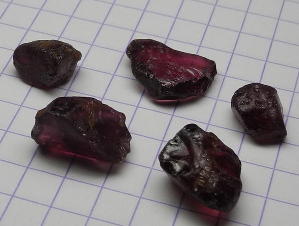Rhodolite Garnet - 27.16ct - Hand Select Gem Rough - prettyrock.com