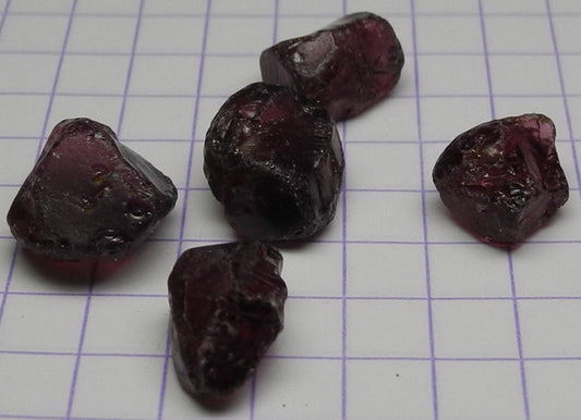 Rhodolite Garnet - 24.71ct - Hand Select Gem Rough - prettyrock.com