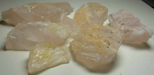 Rose Quartz - 3109.5ct - Hand Select Gem Rough - prettyrock.com