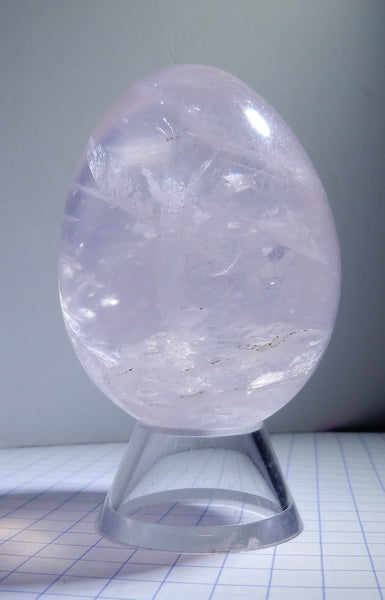 Rose Quartz - 783.5ct - Egg - prettyrock.com