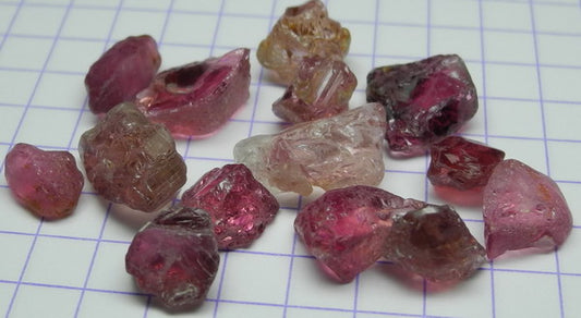 Rubellite Tourmaline - 31ct - Hand Select Gem Rough - prettyrock.com