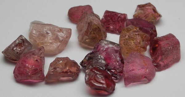 Rubellite Tourmaline - 31ct - Hand Select Gem Rough - prettyrock.com