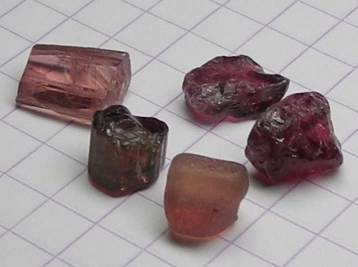 Rubellite Tourmaline - 10.97ct - Hand Select Gem Rough - prettyrock.com