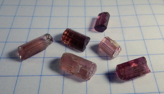 Rubellite Tourmaline - 9.95ct - Hand Select Gem Rough - prettyrock.com