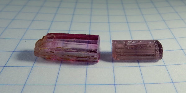 Rubellite Tourmaline - 8.78ct - Hand Select Gem Rough - prettyrock.com