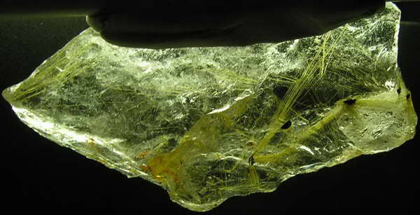 Rutilated Quartz - 80.5ct - Hand Select Gem Rough - prettyrock.com