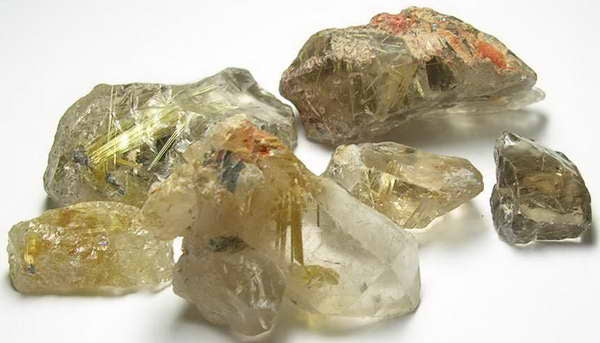 Rutilated Quartz - 238.5ct - Hand Select Gem Rough - prettyrock.com
