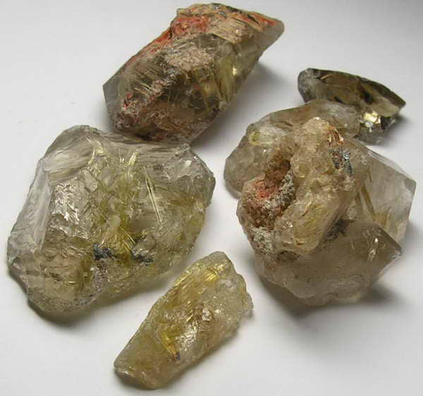 Rutilated Quartz - 238.5ct - Hand Select Gem Rough - prettyrock.com