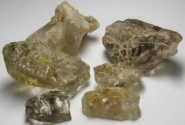 Rutilated Quartz - 238.5ct - Hand Select Gem Rough - prettyrock.com