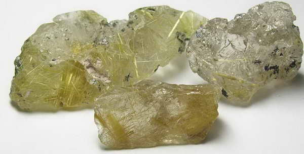 Rutilated Quartz - 183.5ct - Hand Select Gem Rough - prettyrock.com