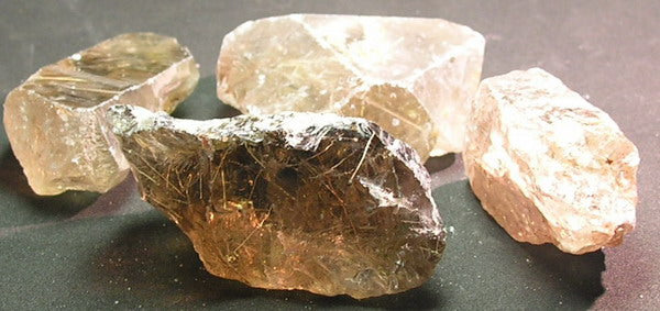 Rutilated Quartz - 803ct - Hand Select Gem Rough - prettyrock.com