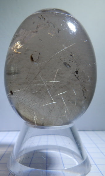 Rutilated Quartz - 448ct - Egg - prettyrock.com