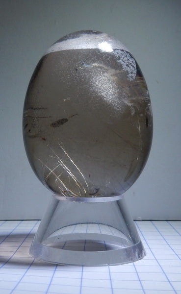 Rutilated Quartz - 448ct - Egg - prettyrock.com