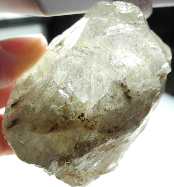 Rutilated Quartz - 534.5ct - Hand Select Gem Rough - prettyrock.com