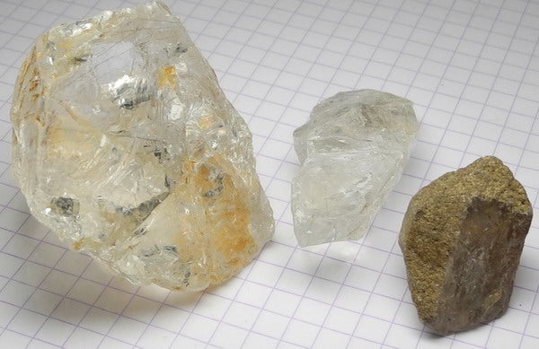 Rutilated Quartz - 547ct - Hand Select Gem Rough - prettyrock.com