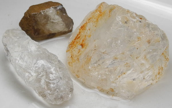 Rutilated Quartz - 547ct - Hand Select Gem Rough - prettyrock.com