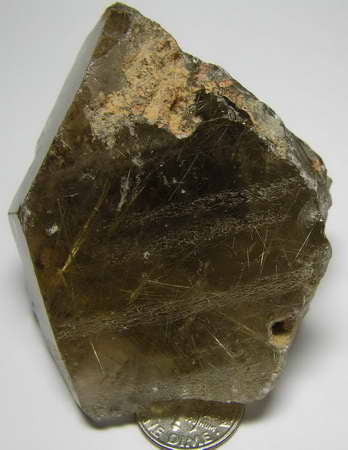 Rutilated Quartz - 638.5ct - Hand Select Gem Rough - prettyrock.com