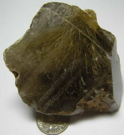 Rutilated Quartz - 638.5ct - Hand Select Gem Rough - prettyrock.com