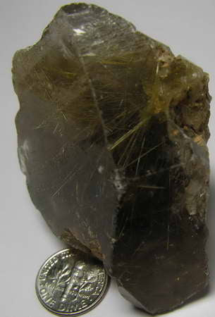 Rutilated Quartz - 638.5ct - Hand Select Gem Rough - prettyrock.com