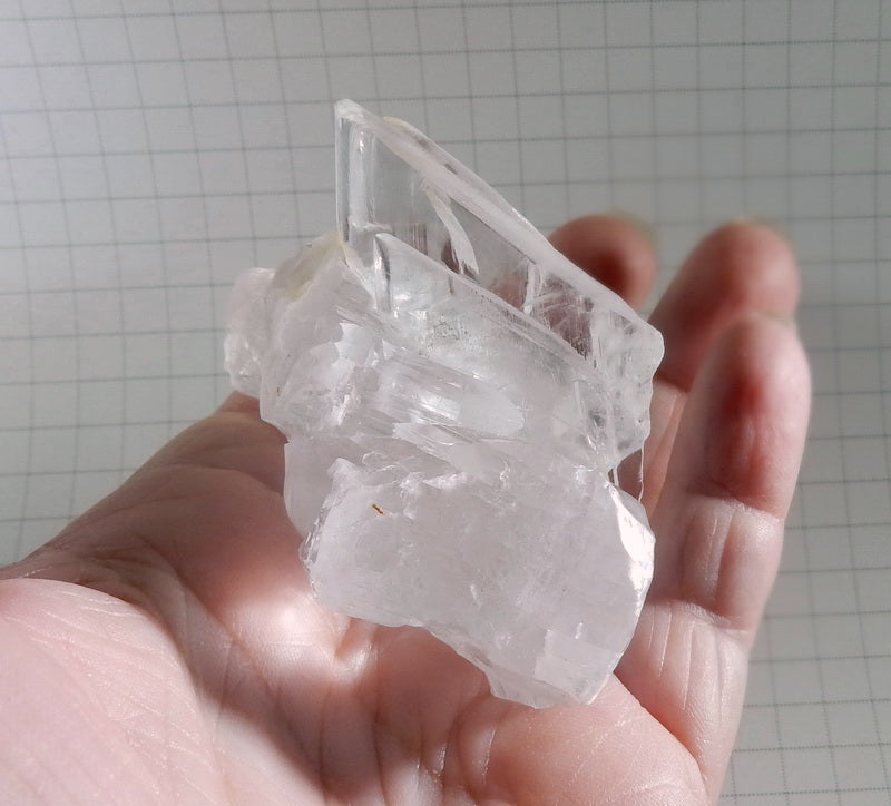 412ct Selenite  - Hand Select Gem Rough - prettyrock.com