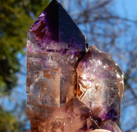 Shangaan Amethyst Smoky Quartz Crystal Mineral Specimen - 287 ct - prettyrock.com
