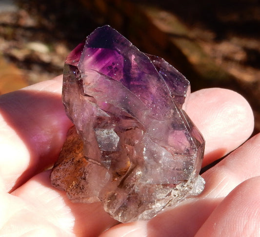 Shangaan Amethyst Smoky Quartz Crystal Mineral Specimen - 115 ct - prettyrock.com