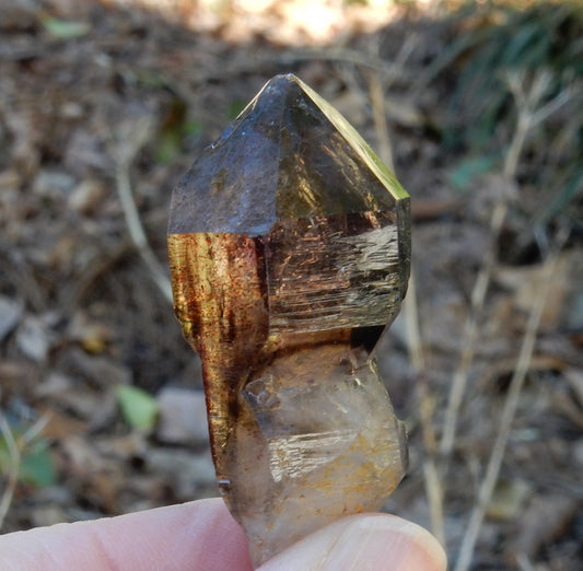 Shangaan Amethyst Smoky Quartz Crystal Scepter Mineral Specimen - 113 ct - prettyrock.com