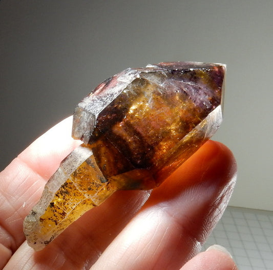 Shangaan Amethyst Smoky Quartz Crystal Mineral Specimen - 131 ct - prettyrock.com