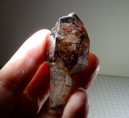 Shangaan Amethyst Smoky Quartz Crystal Mineral Specimen - 131 ct - prettyrock.com