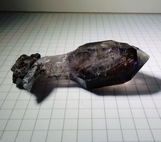 Shangaan Amethyst Smoky Quartz Crystal Mineral Specimen - 226.5 ct - prettyrock.com