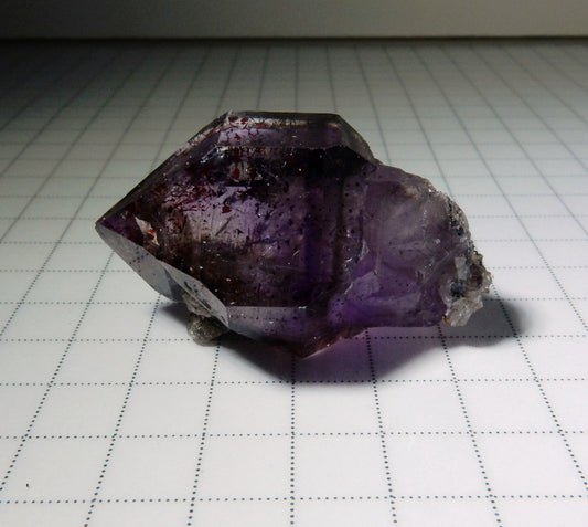 Shangaan Amethyst Smoky Quartz Crystal Mineral Specimen - 63.5 ct - prettyrock.com