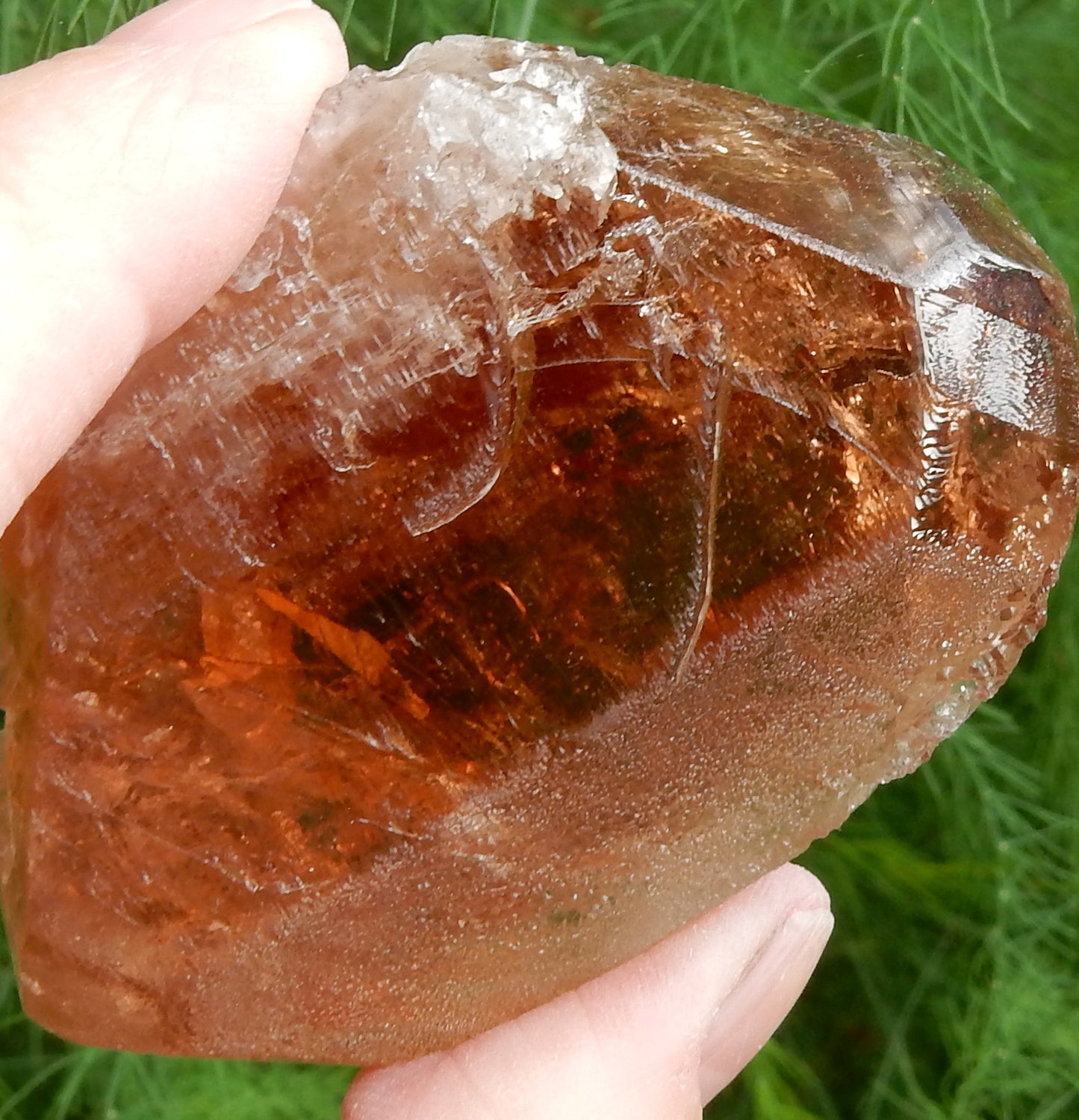 Sherry Topaz - 140ct - Hand Select Gem Rough - prettyrock.com