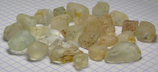 Silver Topaz - 378.2ct - Hand Select Gem Rough - prettyrock.com