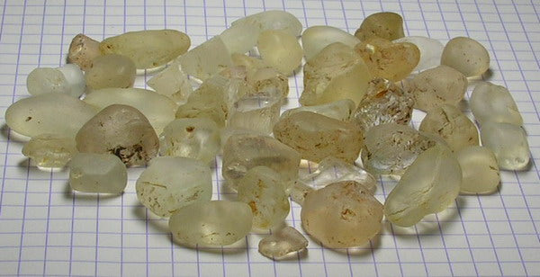 Silver Topaz - 631.5ct - Hand Select Gem Rough - prettyrock.com