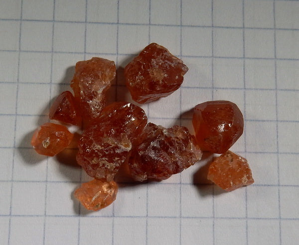 Spessartite Garnet - 30.82ct - Hand Select Gem Rough - prettyrock.com