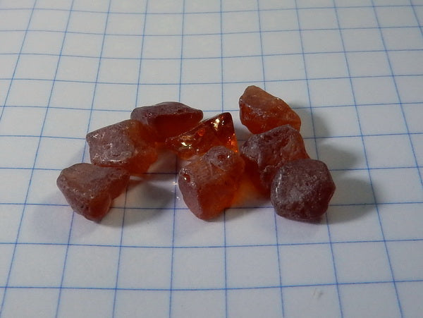 Spessartite Garnet - 34.9ct - Hand Select Gem Rough - prettyrock.com