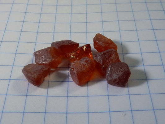 Spessartite Garnet - 34.9ct - Hand Select Gem Rough - prettyrock.com