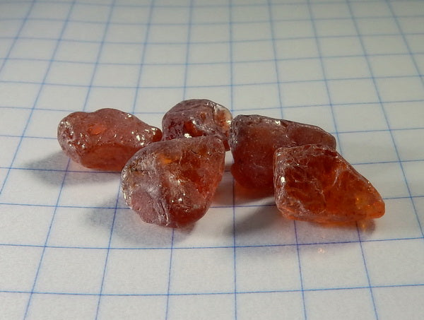 Spessartite Garnet - 31.1ct - Hand Select Gem Rough - prettyrock.com