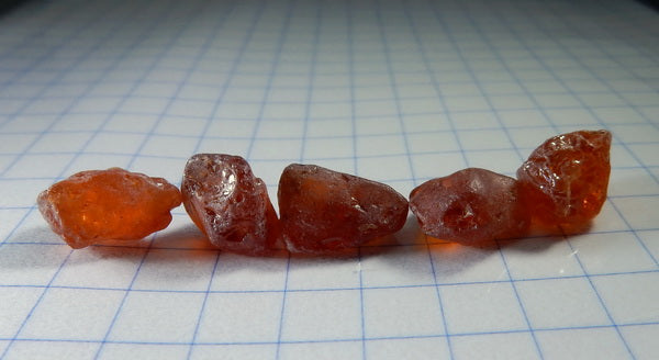Spessartite Garnet - 31.1ct - Hand Select Gem Rough - prettyrock.com