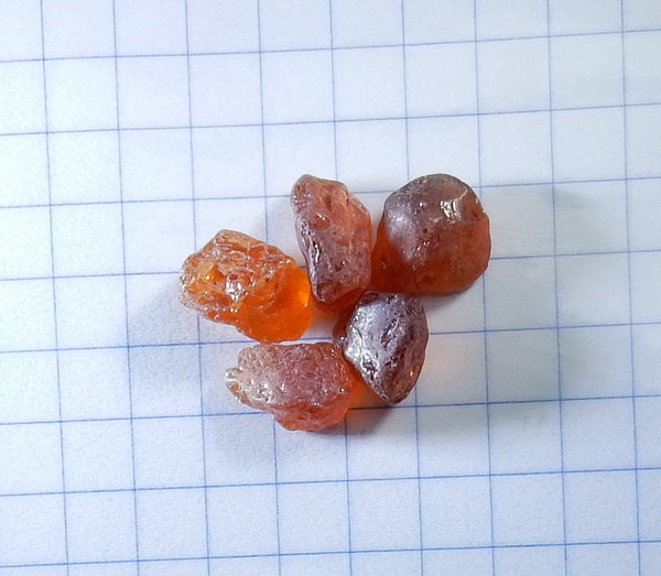 Spessartite Garnet - 31.1ct - Hand Select Gem Rough - prettyrock.com