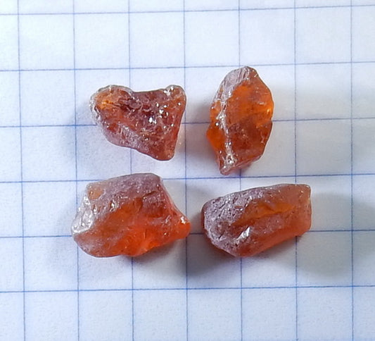 Spessartite Garnet - 25.01ct - Hand Select Gem Rough - prettyrock.com