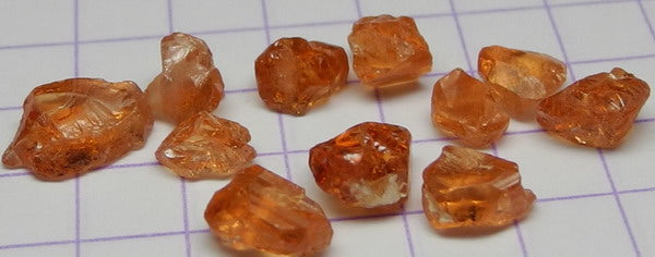 Spessartite Garnet - 6.3ct - Hand Select Gem Rough - prettyrock.com