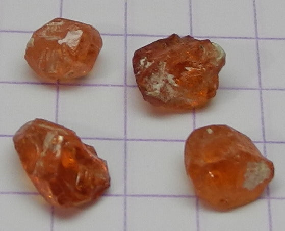 Spessartite Garnet - 6.1ct - Hand Select Gem Rough - prettyrock.com