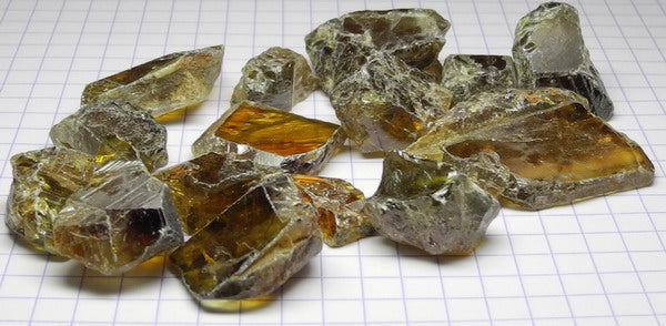 Sphene - 368.5ct - Hand Select Gem Rough - prettyrock.com