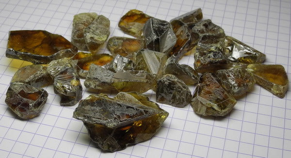 Sphene - 421ct - Hand Select Gem Rough - prettyrock.com