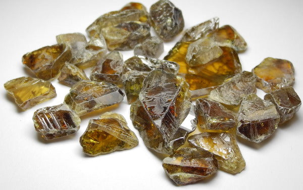 Sphene - 421ct - Hand Select Gem Rough - prettyrock.com